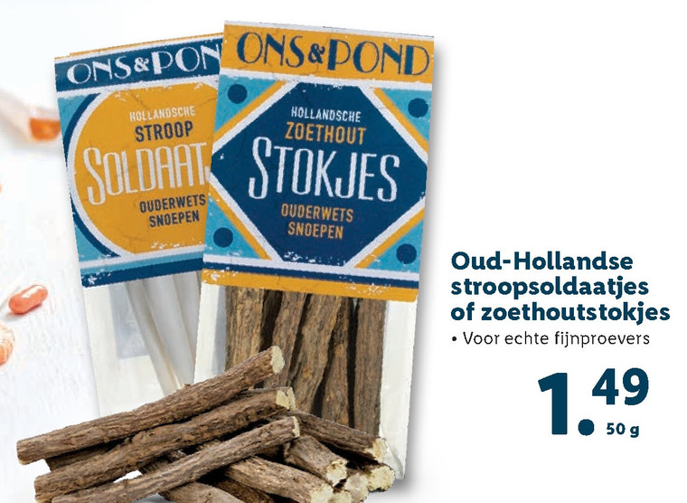 Ons en Pond   snoep folder aanbieding bij  Lidl - details