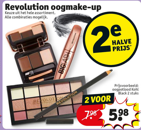 Revolution   oogschaduw folder aanbieding bij  Kruidvat - details