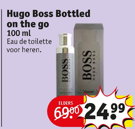 Hugo Boss   eau de toilette folder aanbieding bij  Kruidvat - details