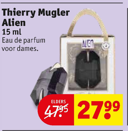 Thierry Mugler   eau de parfum folder aanbieding bij  Kruidvat - details