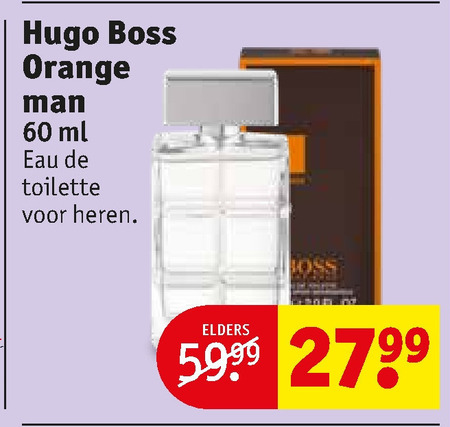 Hugo Boss   eau de toilette folder aanbieding bij  Kruidvat - details