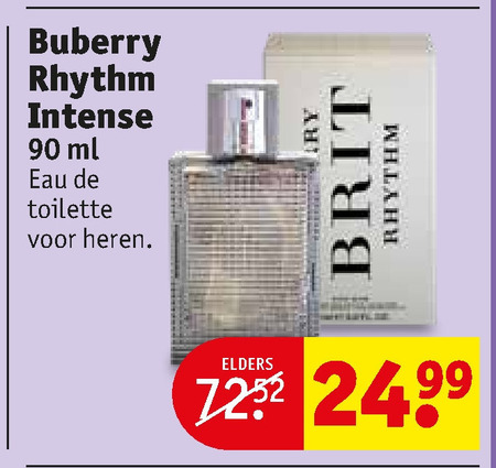 Burberry   eau de toilette folder aanbieding bij  Kruidvat - details