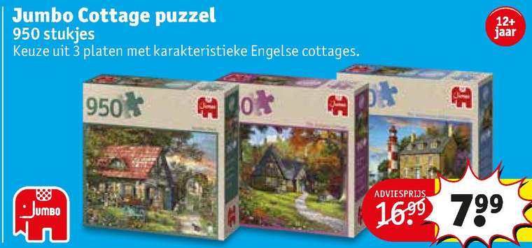 Jumbo   legpuzzel folder aanbieding bij  Kruidvat - details