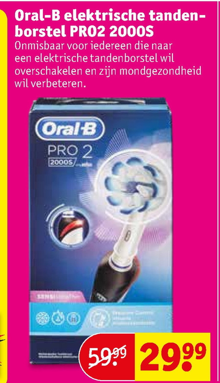 Braun Oral-B   electrische tandenborstel folder aanbieding bij  Kruidvat - details