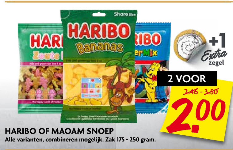 Maoam   snoep folder aanbieding bij  Dekamarkt - details