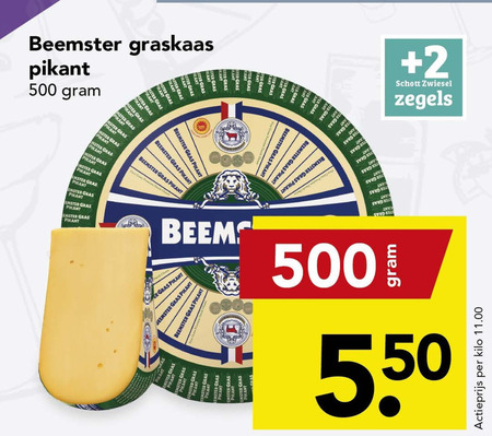 Beemster   kaas folder aanbieding bij  Deen - details