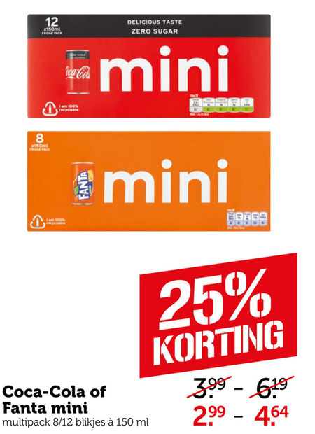 Fanta   cola, frisdrank folder aanbieding bij  Coop - details