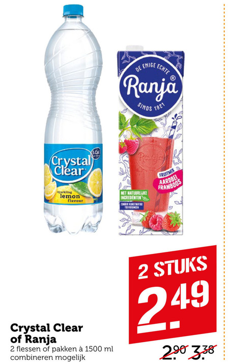 Ranja   fruitdrank folder aanbieding bij  Coop - details