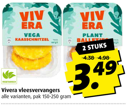 Vivera   vegetarisch folder aanbieding bij  Boni - details