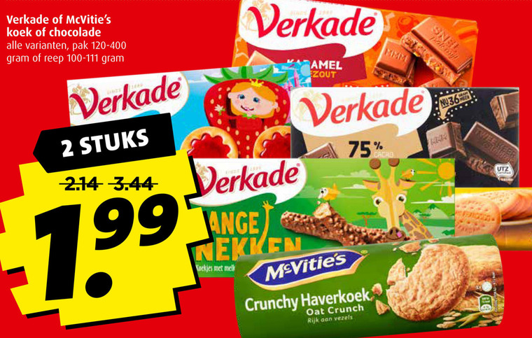 McVities   biscuits, kinderbiscuit folder aanbieding bij  Boni - details