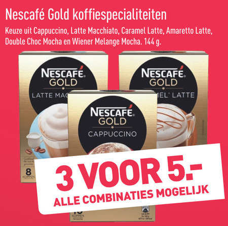 Nescafe   oploskoffie folder aanbieding bij  Aldi - details