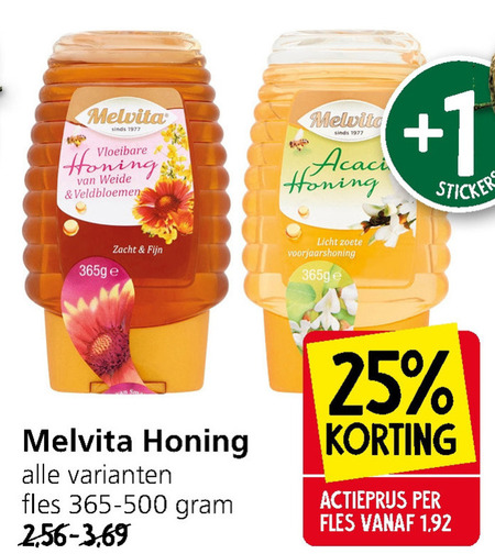 Melvita   honing folder aanbieding bij  Jan Linders - details