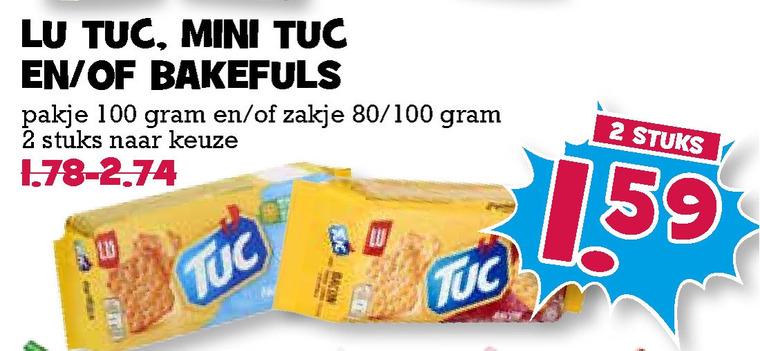 Lu Tuc   zoutje folder aanbieding bij  Boons Markt - details