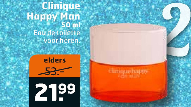 Clinique   eau de toilette folder aanbieding bij  Trekpleister - details