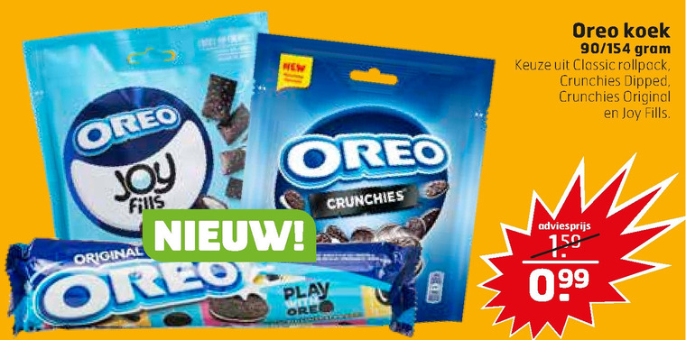 Oreo   biscuits folder aanbieding bij  Trekpleister - details