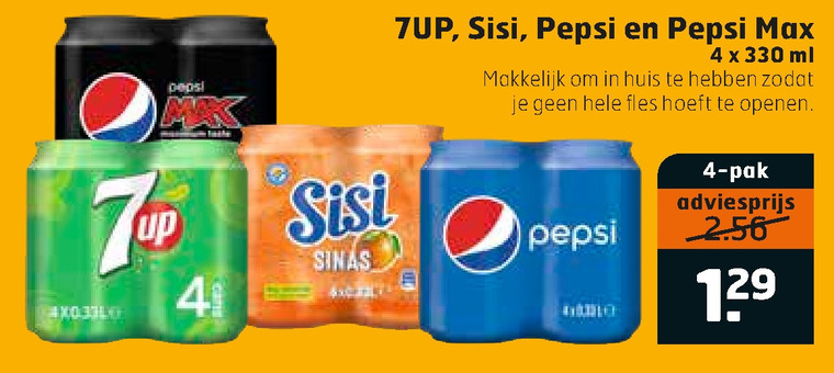 Pepsi   cola, frisdrank folder aanbieding bij  Trekpleister - details