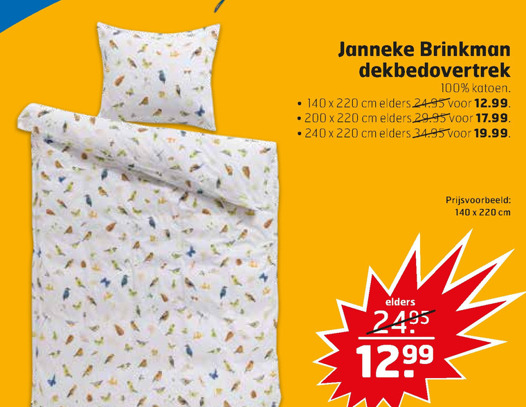 Janneke Brinkman-Salentijn   dekbedovertrek folder aanbieding bij  Trekpleister - details