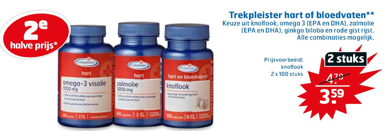 Trekpleister Huismerk   voedingssupplement folder aanbieding bij  Trekpleister - details