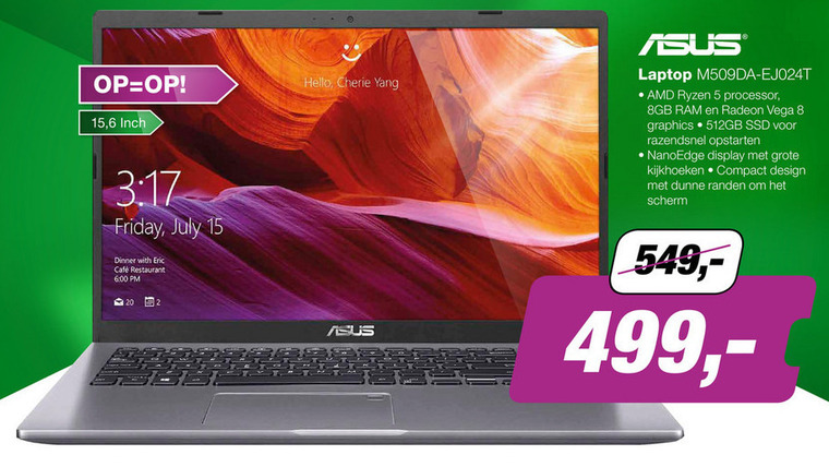 Asus   notebook folder aanbieding bij  EP Electronic Partner - details