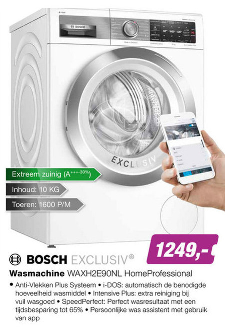 Bosch   wasmachine folder aanbieding bij  EP Electronic Partner - details