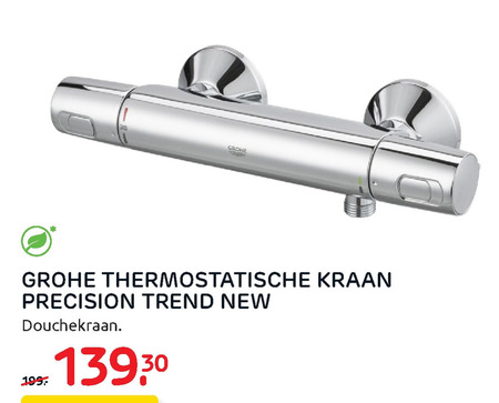 Grohe   thermostaatkraan, douchekraan folder aanbieding bij  Praxis - details