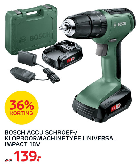 Bosch   accuboormachine folder aanbieding bij  Praxis - details