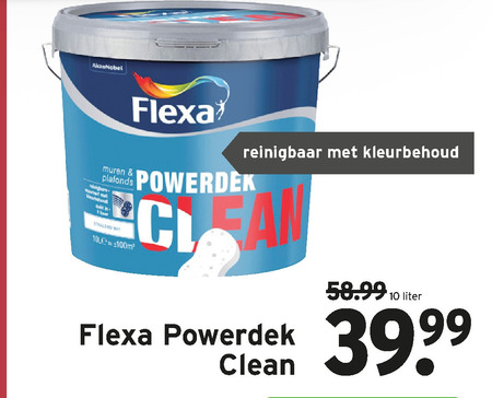 Flexa   muurverf folder aanbieding bij  Gamma - details