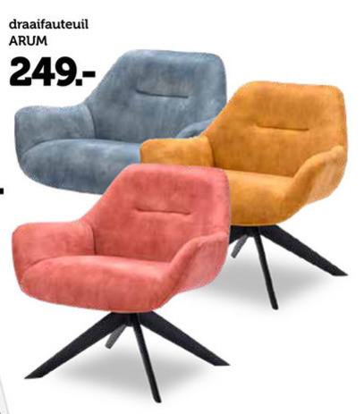 tumor verdieping Melancholie fauteuil folder aanbieding bij WoonExpress - details