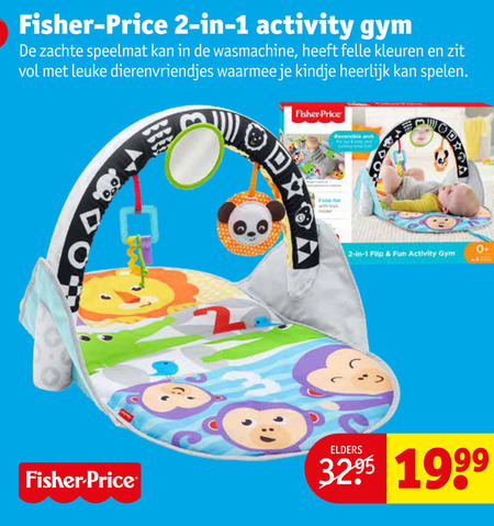 Fisher Price   babygym folder aanbieding bij  Kruidvat - details