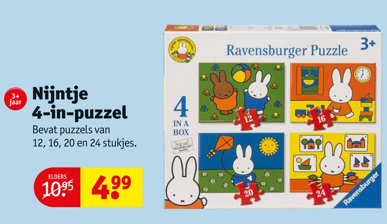 Ravensburger   legpuzzel folder aanbieding bij  Kruidvat - details