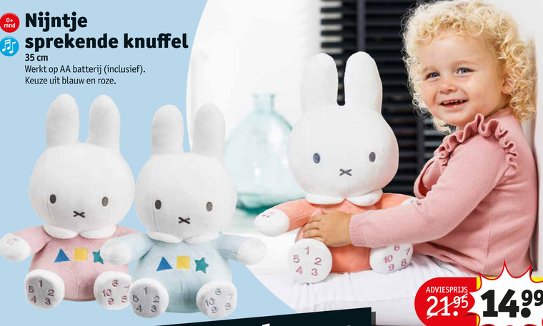 Ontleden Politieagent Verplaatsing Nijntje pluche en knuffels folder aanbieding bij Kruidvat - details