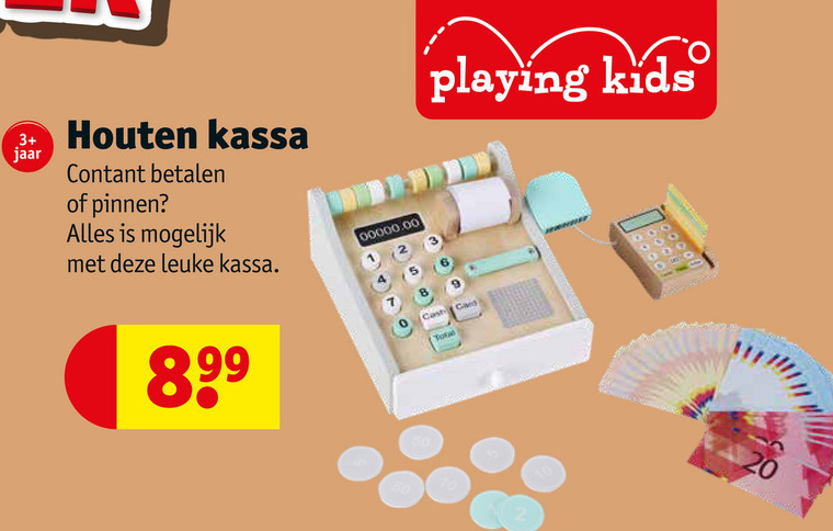 Play n Kids   speelkassa folder aanbieding bij  Kruidvat - details