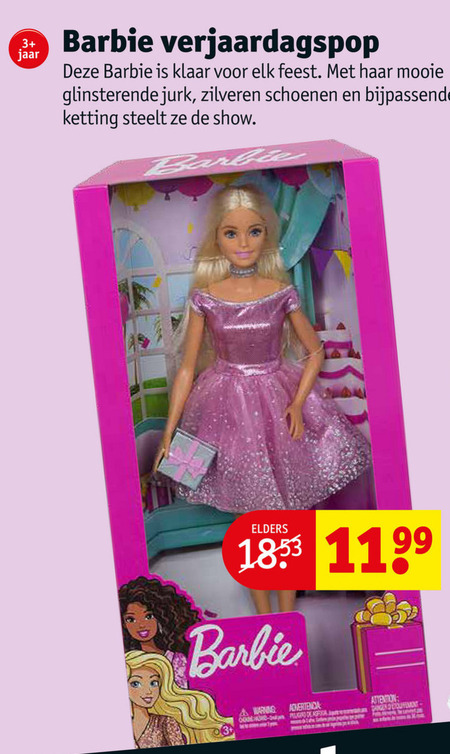 Piraat Illusie datum barbiepop folder aanbieding bij Kruidvat - details