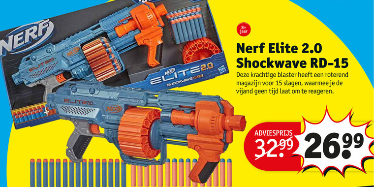 Nerf   nerf folder aanbieding bij  Kruidvat - details