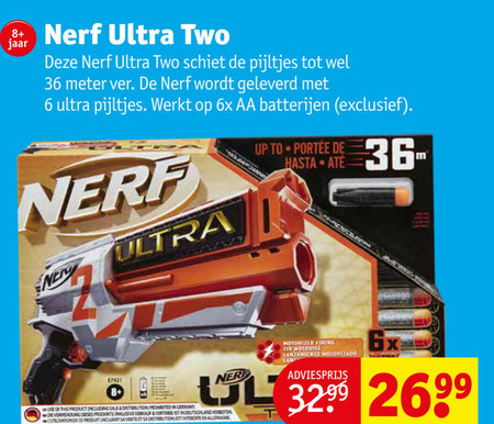 Nerf   nerf folder aanbieding bij  Kruidvat - details