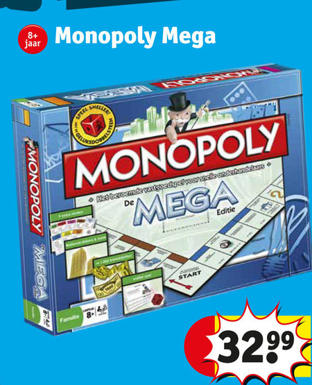 Uitpakken Spin Spaans Monopoly spelletje folder aanbieding bij Kruidvat - details