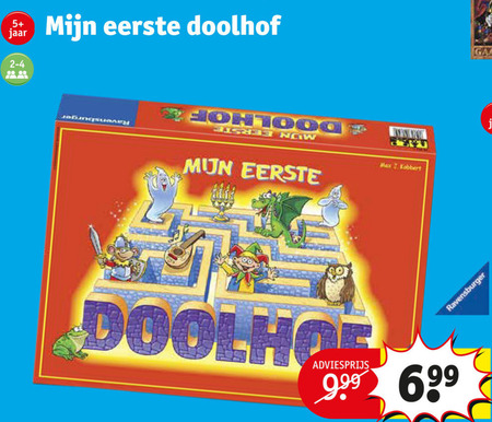 Ravensburger   kinderspelletje folder aanbieding bij  Kruidvat - details