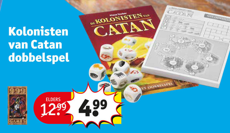 Virus Geneigd zijn Hesje Kolonisten van Catan dobbelset folder aanbieding bij Kruidvat - details