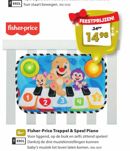 Fisher Price   peuter- of babyspeelgoed folder aanbieding bij  Top1Toys - details