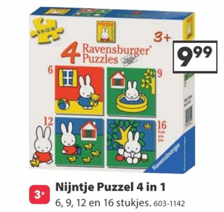 Nijntje   legpuzzel folder aanbieding bij  Top1Toys - details