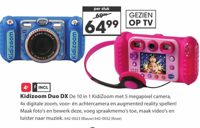 VTech   kindercamera folder aanbieding bij  Top1Toys - details