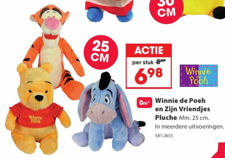 Winnie the Pooh   pluche en knuffels folder aanbieding bij  Top1Toys - details