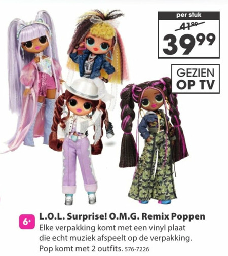 L.O.L. Surprise   tienerpop folder aanbieding bij  Top1Toys - details