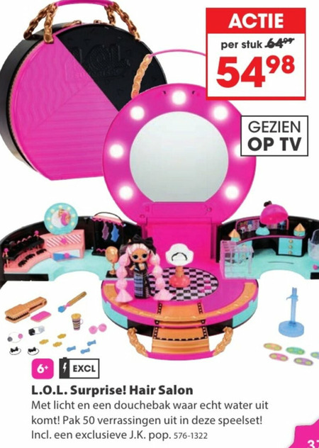 L.O.L. Surprise   poppetjes folder aanbieding bij  Top1Toys - details