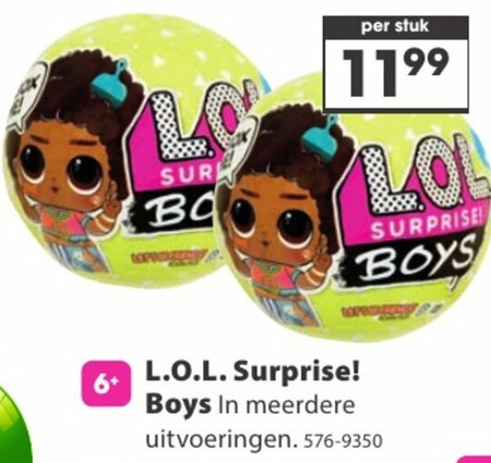 L.O.L. Surprise   poppetjes folder aanbieding bij  Top1Toys - details