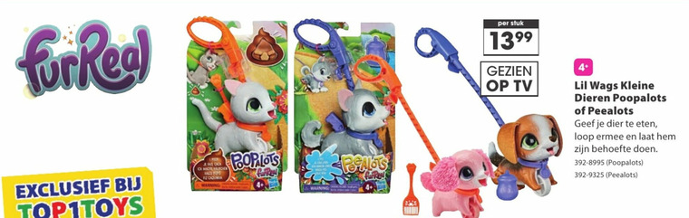 Fur Real   loophondje folder aanbieding bij  Top1Toys - details