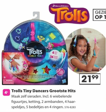 Trolls   knutselpakket sieraden maken folder aanbieding bij  Top1Toys - details