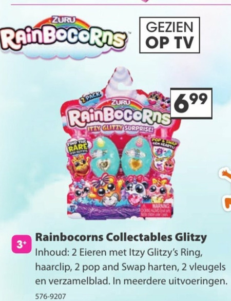 Rainbocorns   poppetjes folder aanbieding bij  Top1Toys - details