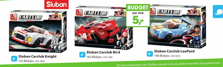 Sluban   constructieset folder aanbieding bij  Top1Toys - details