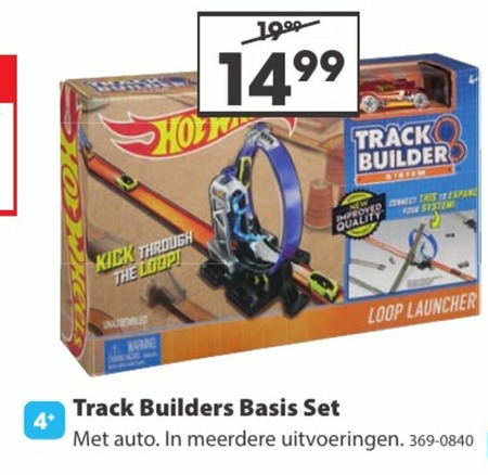 Hot Wheels   racebaan folder aanbieding bij  Top1Toys - details